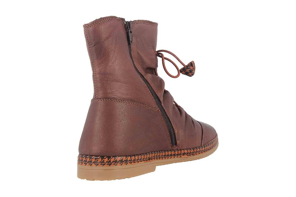 Manitu Stiefel In Übergrößen Braun 991539-2 Große Damenschuhe