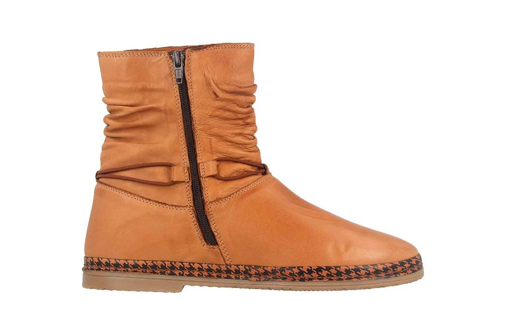 Manitu Stiefel In Übergrößen Braun 991541-21 Große Damenschuhe