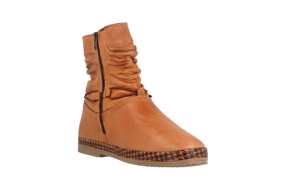 Manitu Stiefel In Übergrößen Braun 991541-21 Große Damenschuhe
