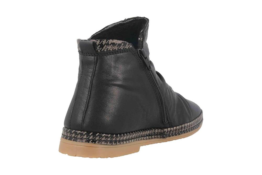 Manitu Stiefel In Übergrößen Schwarz 991529-1 Große Damenschuhe