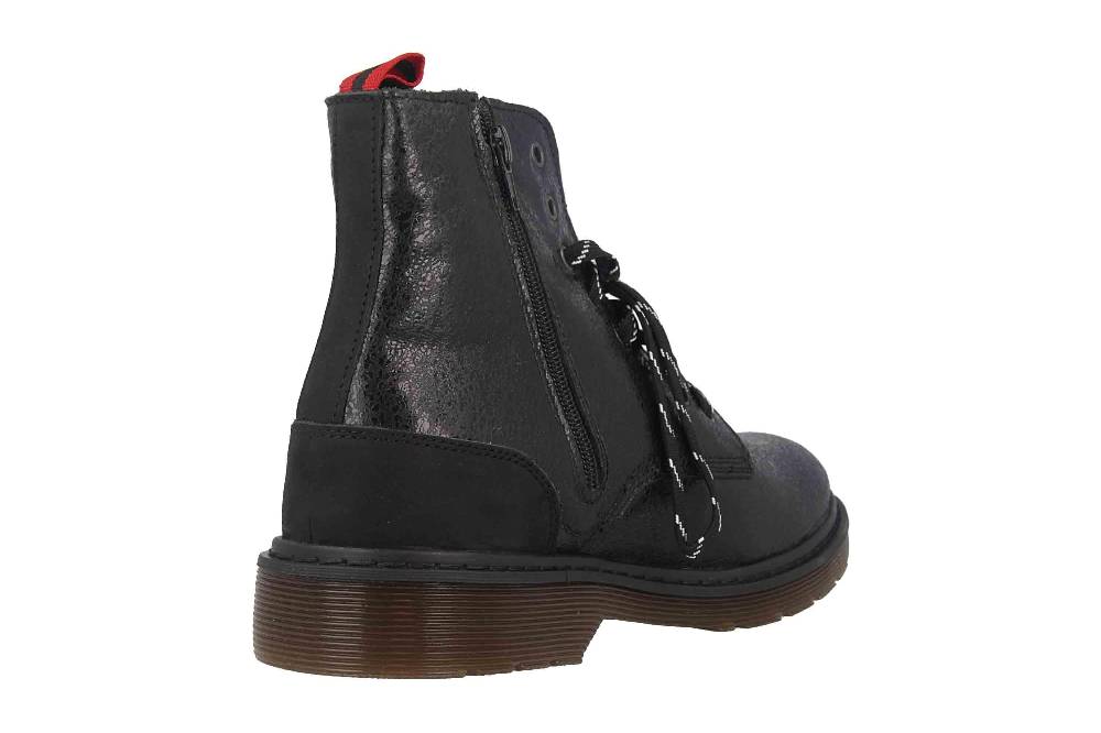 Manitu Stiefeletten In Übergrößen Schwarz 962044-1 Große Damenschuhe