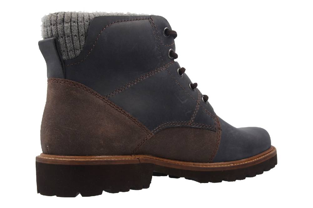 Manz Boots In Übergrößen Blau 130090-03-346 Große Herrenschuhe