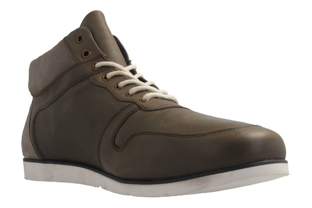 Manz Boots In Übergrößen Grün 123108-02-823 Große Herrenschuhe