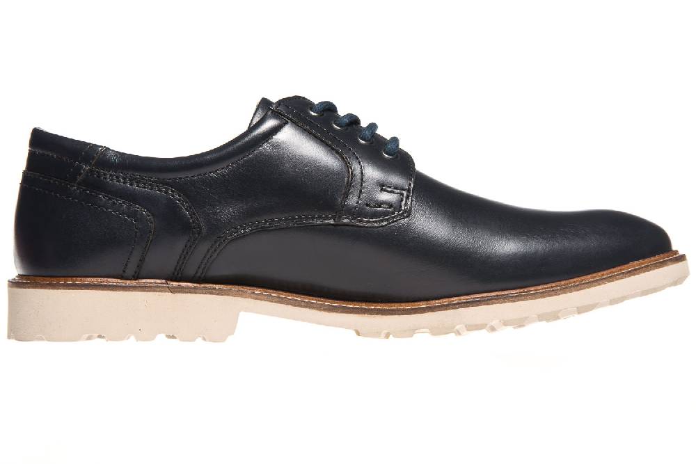 MANZ Business Schuhe In Übergrößen Blau 146050-03-047 Große Herrenschuhe