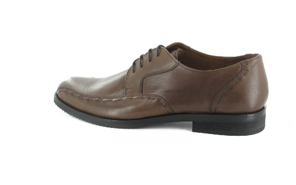Manz Business-Schuhe In Übergrößen Braun 106002-22-191 Große Herrenschuhe