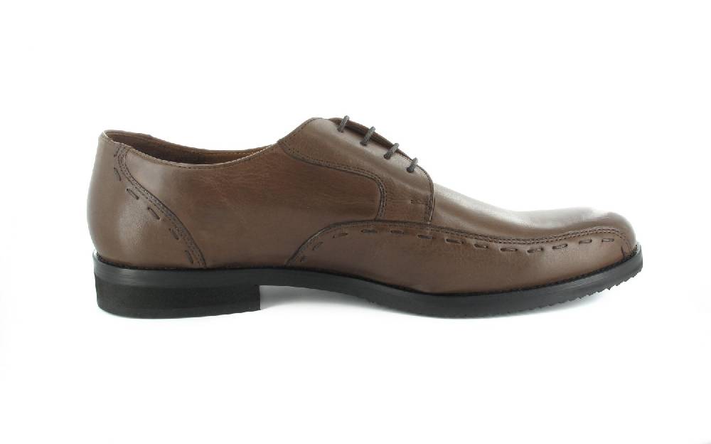 Manz Business-Schuhe In Übergrößen Braun 106002-22-191 Große Herrenschuhe