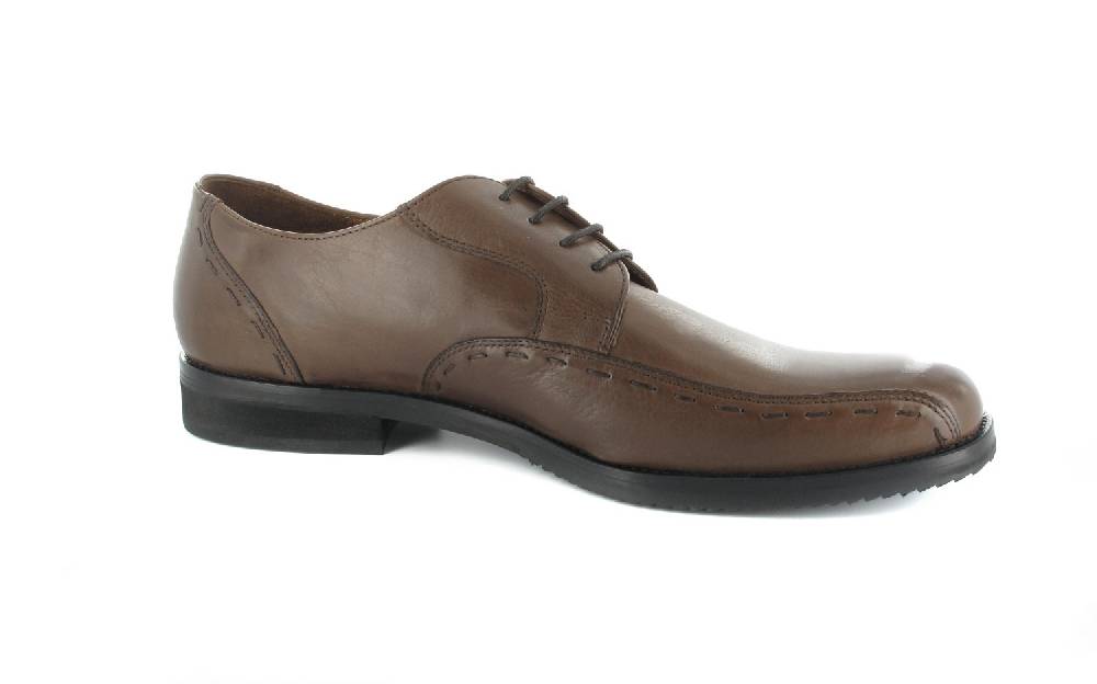Manz Business-Schuhe In Übergrößen Braun 106002-22-191 Große Herrenschuhe