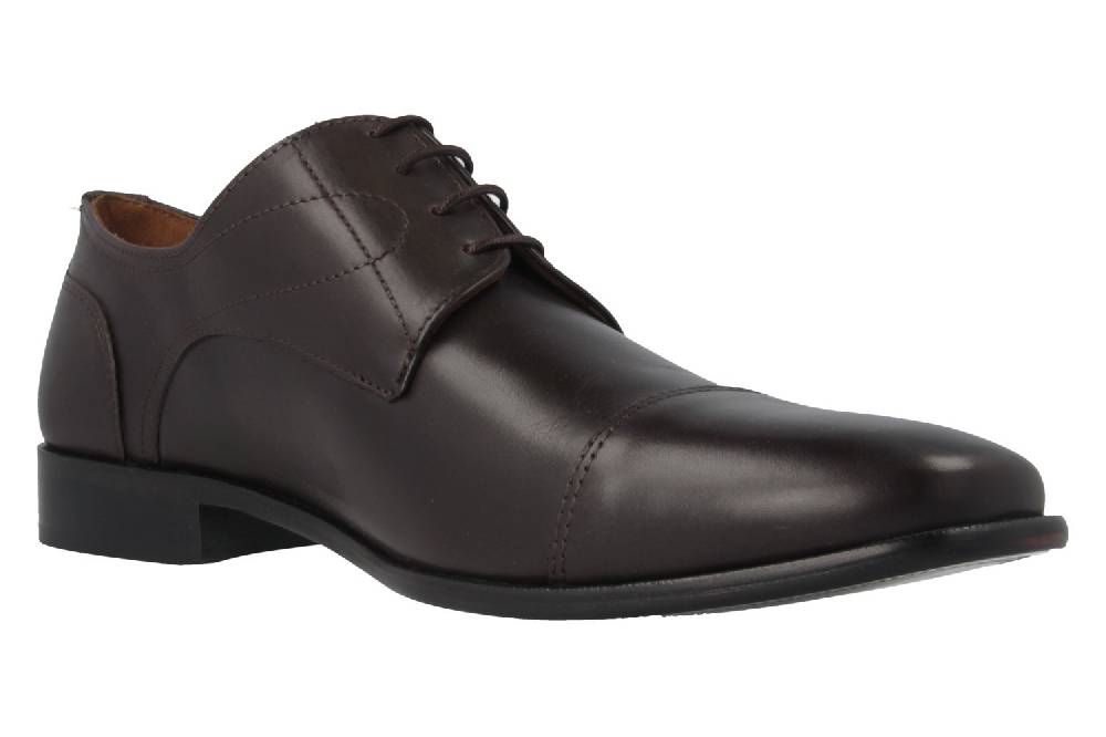 Manz Business-Schuhe In Übergrößen Braun 113033-12-187 Große Herrenschuhe