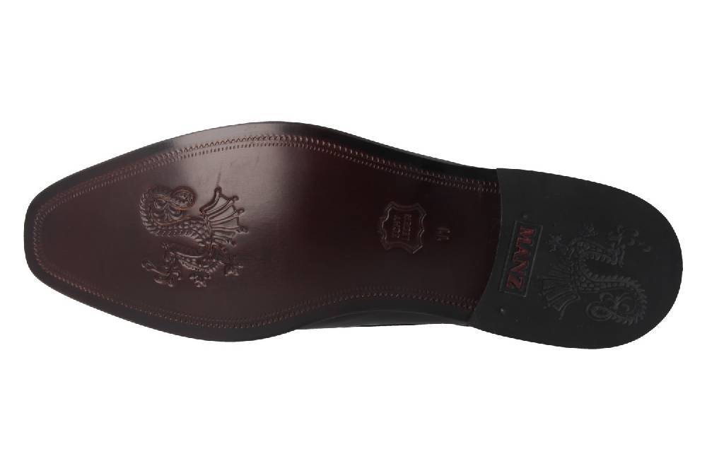 Manz Business-Schuhe In Übergrößen Braun 113033-12-187 Große Herrenschuhe