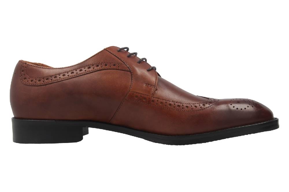 Manz Business-Schuhe In Übergrößen Braun 141023-02-177 Große Herrenschuhe