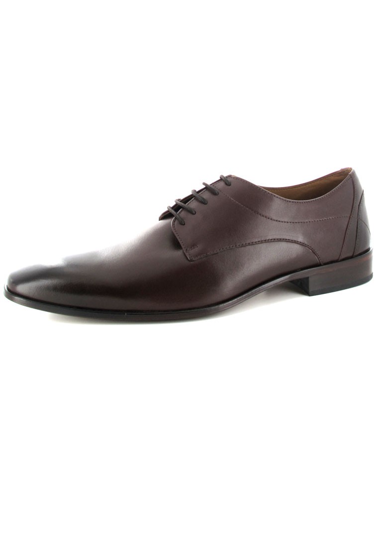 Manz Businessschuhe in Übergrößen Braun 116001-03-216 große Herrenschuhe