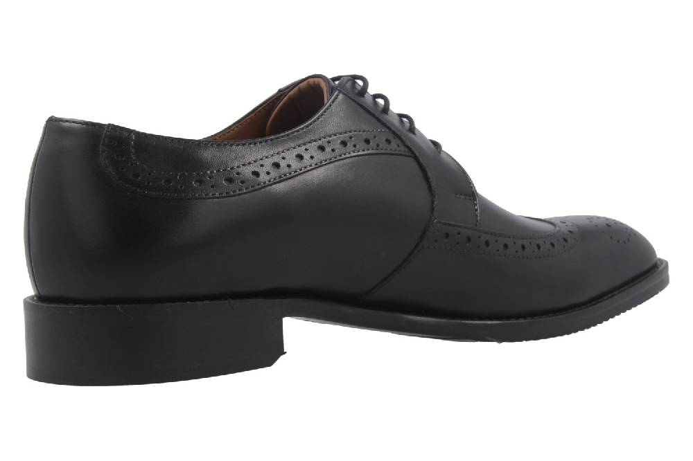Manz Businessschuhe In Übergrößen Schwarz 141023-02-001 Große Herrenschuhe