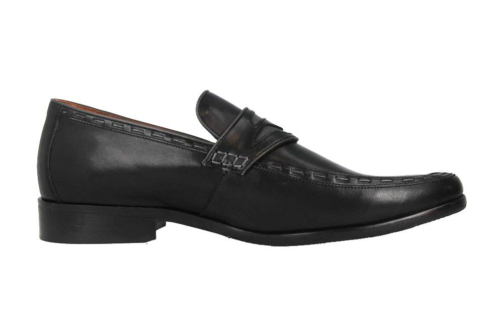 Manz Enrico AGO Business-Schuhe In Übergrößen Schwarz 111010-03-303 Große Herrenschuhe