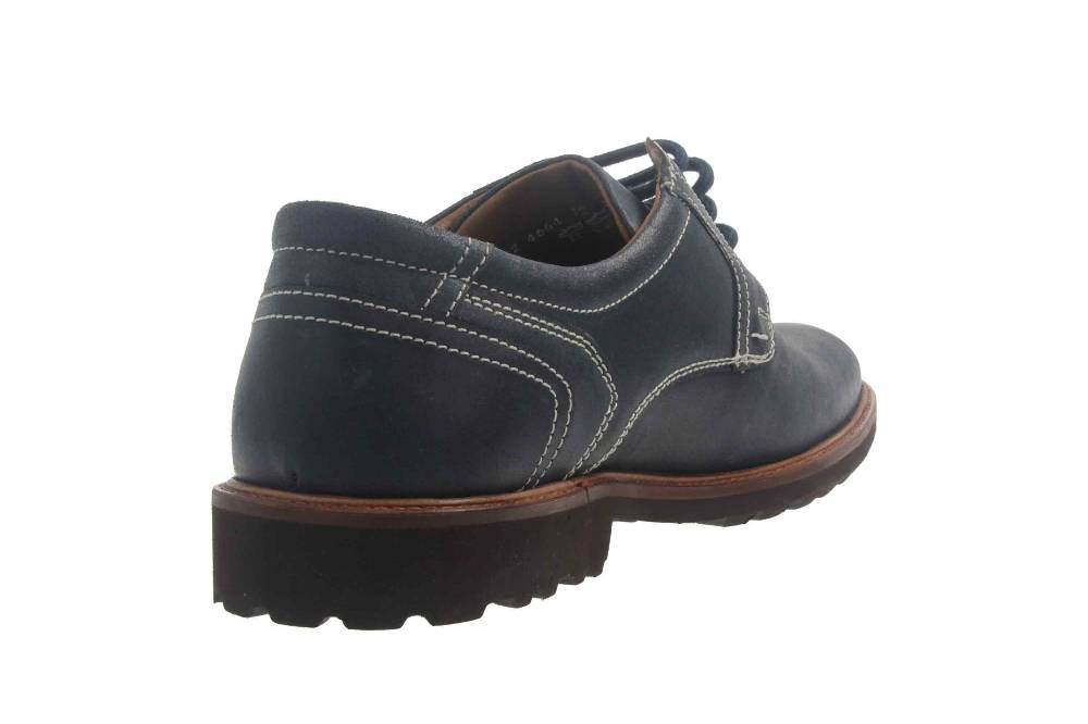 Manz Firenze AGO Puratex Business-Schuhe In Übergrößen Blau 146064-03-041 Große Herrenschuhe