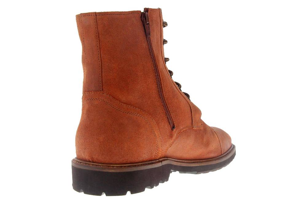 Manz Firenze AGO Stiefelette In Übergrößen Braun 146081-03-173 Große Herrenschuhe