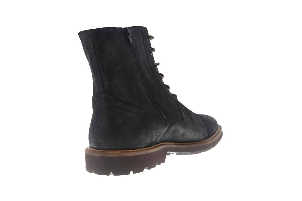 Manz Firenze AGO Stiefelette In Übergrößen Schwarz 146081-03-001 Große Herrenschuhe