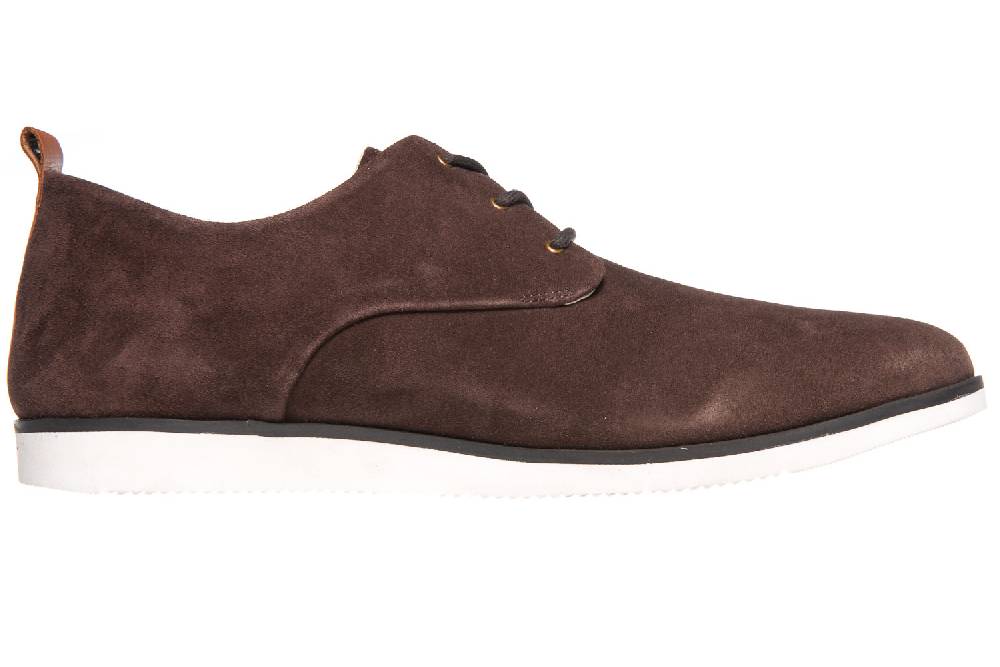 MANZ Halbschuhe In Übergrößen Braun 104015-32-217 Große Herrenschuhe