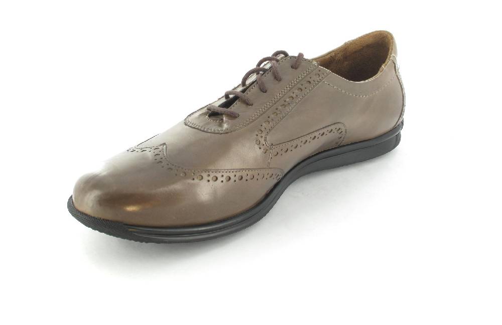 Manz Halbschuhe In Übergrößen Braun 123082-02-071 Große Herrenschuhe