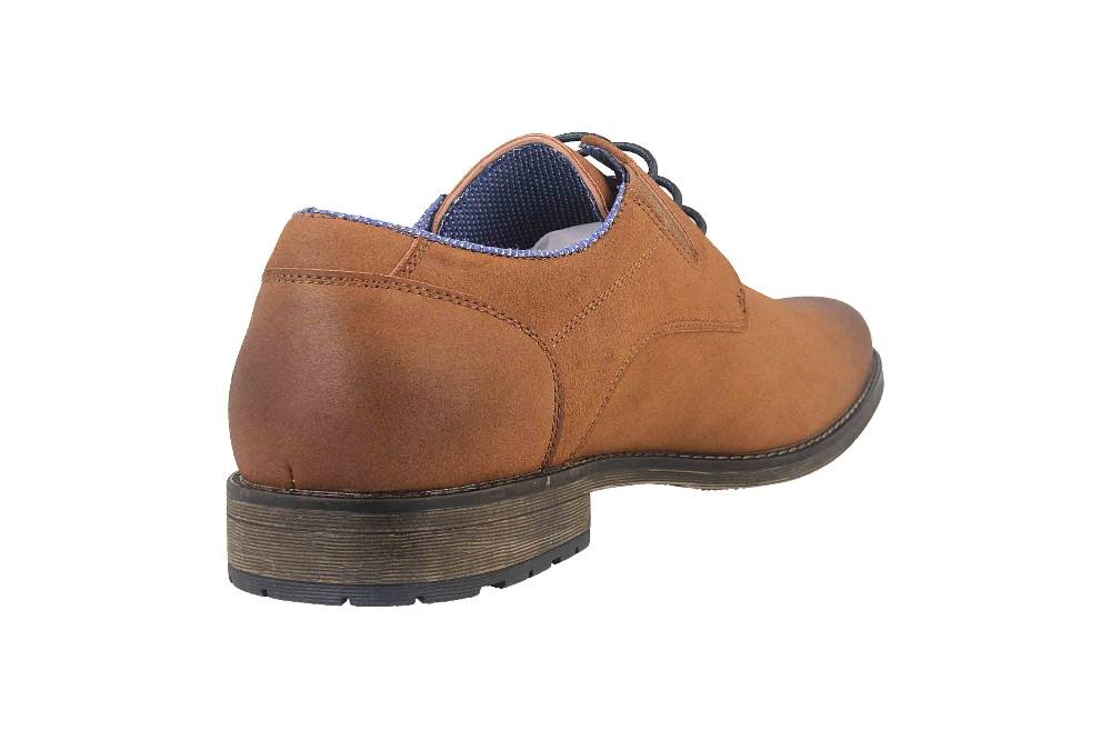 Mavins Halbschuhe In Übergrößen Beige 3HH0180302 3800 Sand PU Nubuck Große Herrenschuhe