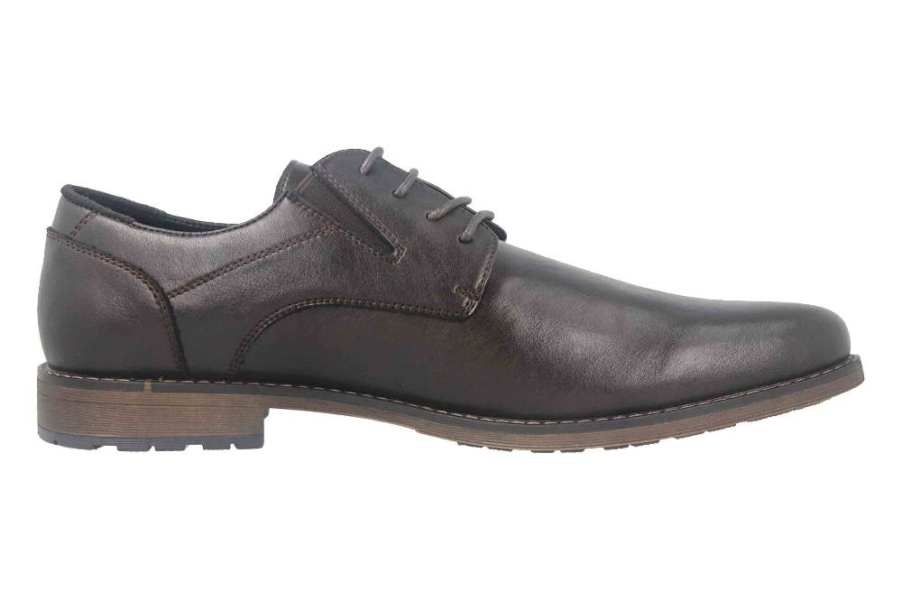 Mavins Halbschuhe In Übergrößen Braun 3HH0180301 3300 D.Brown PU Große Herrenschuhe