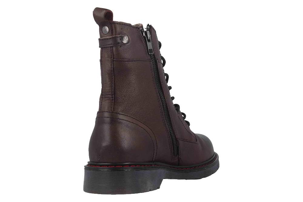 Mustang Shoes Boots In Übergrößen Bordeaux 2881-502-55 Große Damenschuhe