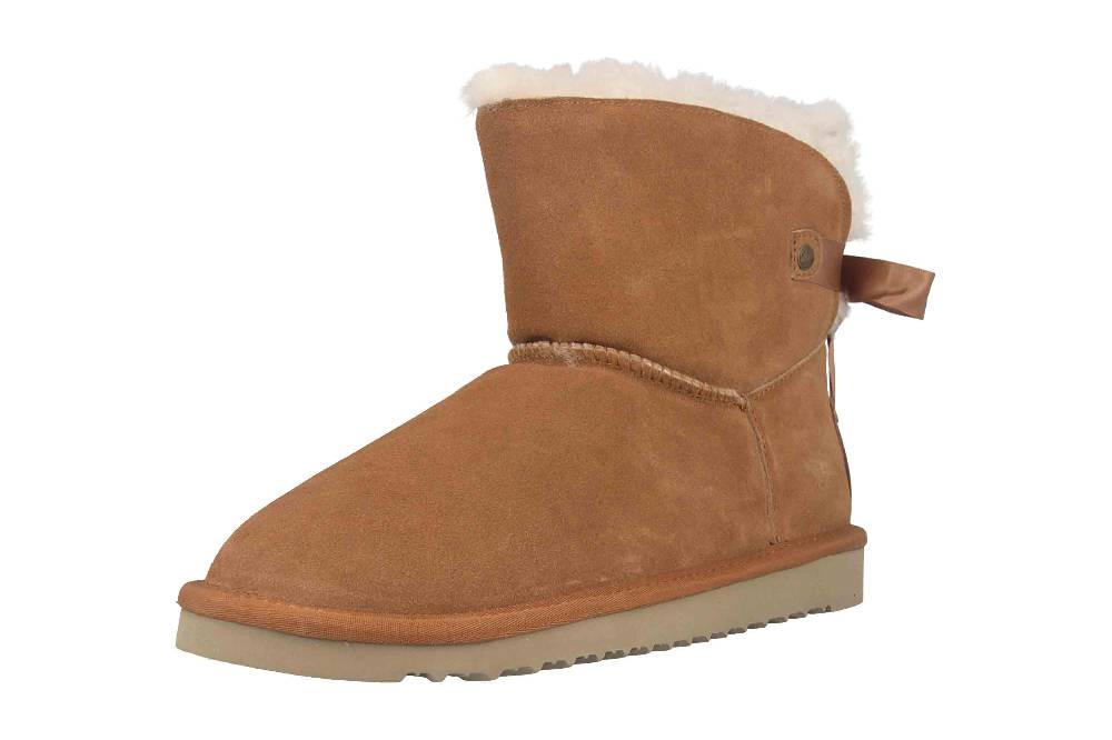 Mustang Shoes Boots In Übergrößen Braun 1343-606-307 Große Damenschuhe