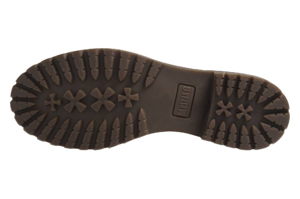 Mustang Shoes Boots In Übergrößen Braun 2837-605-301 Große Damenschuhe