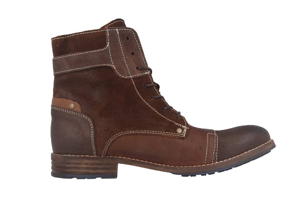 Mustang Shoes Boots In Übergrößen Braun 2853-602-3 Große Damenschuhe