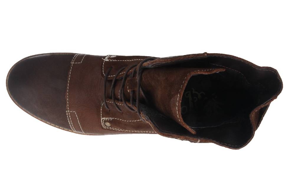 Mustang Shoes Boots In Übergrößen Braun 2853-602-3 Große Damenschuhe