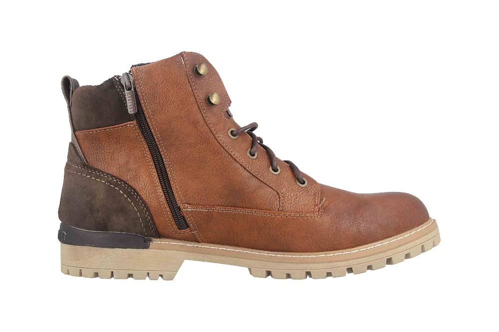 Mustang Shoes Boots In Übergrößen Braun 4142-504-307 Große Herrenschuhe