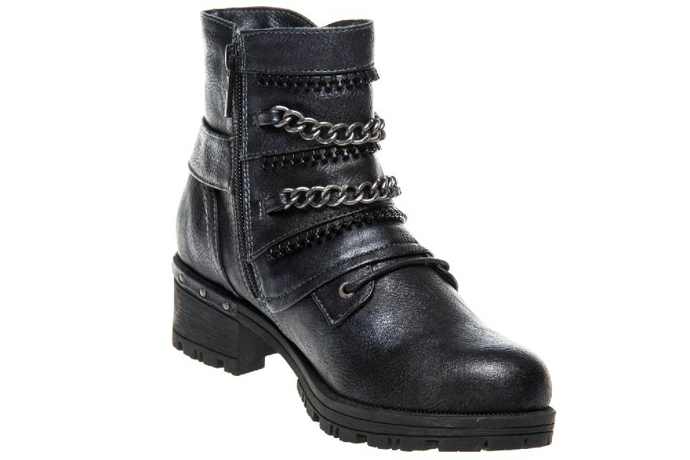 Mustang Shoes Boots In Übergrößen Navy 1283-503-820 Große Damenschuhe