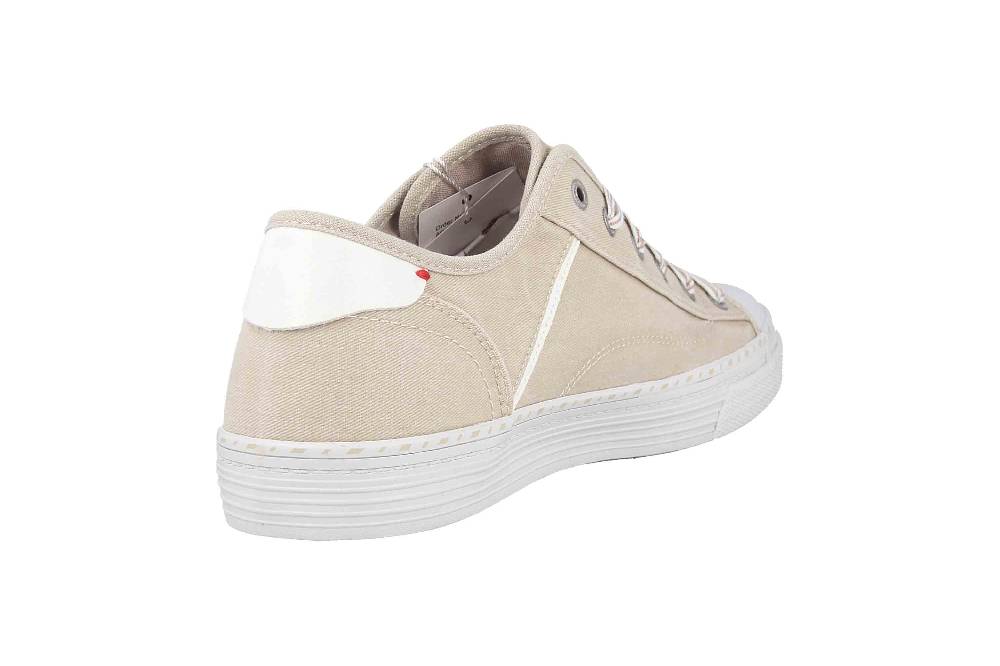 Mustang Shoes Halbschuhe In Übergrößen Beige 1376-303-243 Große Damenschuhe