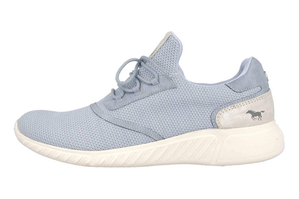 Mustang Shoes Halbschuhe in Übergrößen Blau 1315-301-832 große Damenschuhe