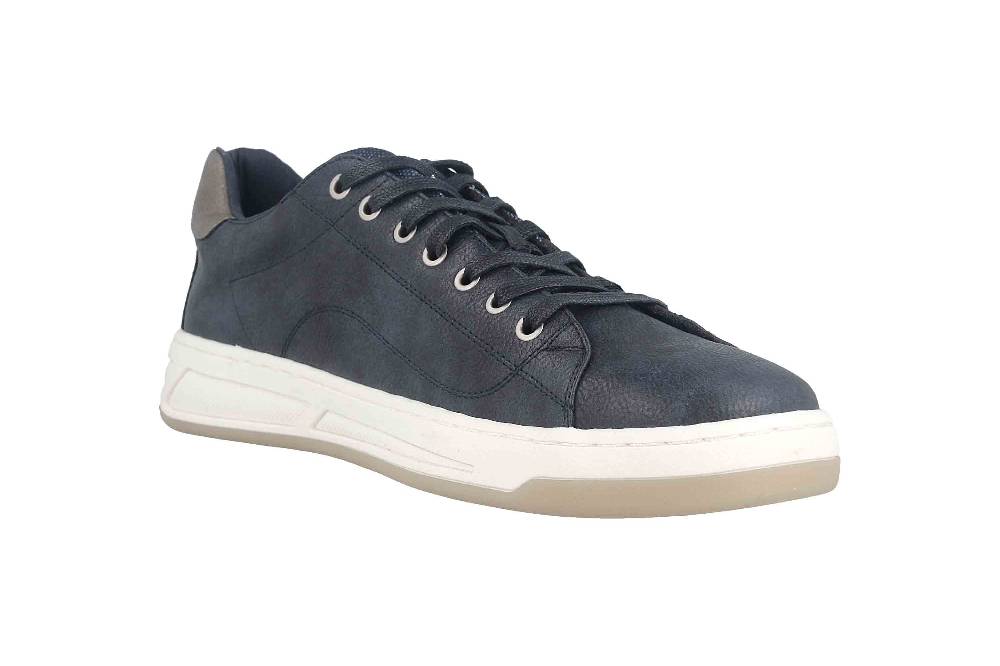 Mustang Shoes Halbschuhe In Übergrößen Blau 4187-302-820 Große Herrenschuhe