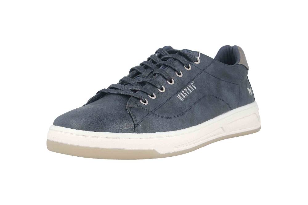 Mustang Shoes Halbschuhe In Übergrößen Blau 4187-302-820 Große Herrenschuhe