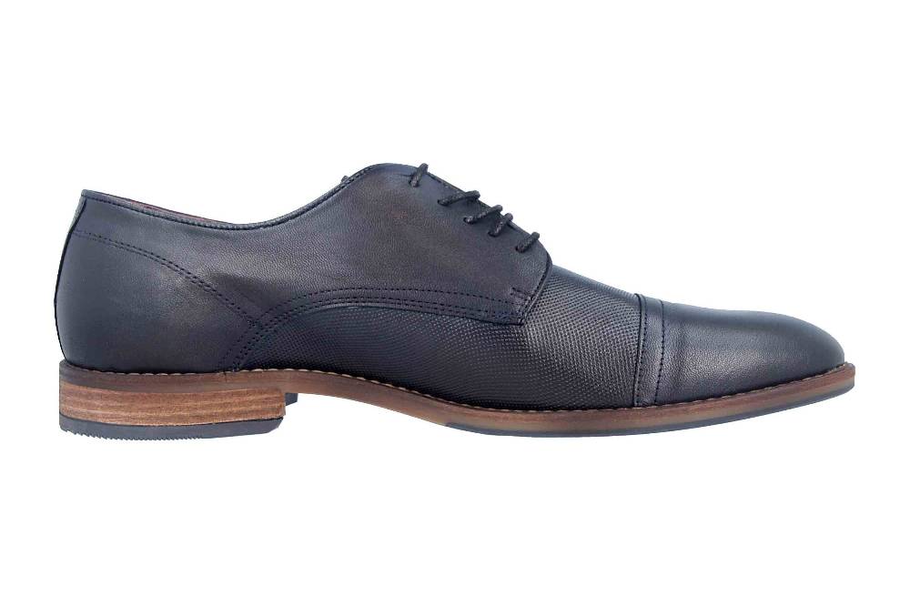 Mustang Shoes Halbschuhe In Übergrößen Blau 4904-304-820 Große Herrenschuhe