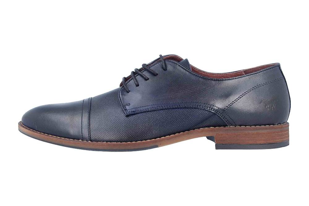 Mustang Shoes Halbschuhe in Übergrößen Blau 4904-304-820 große Herrenschuhe