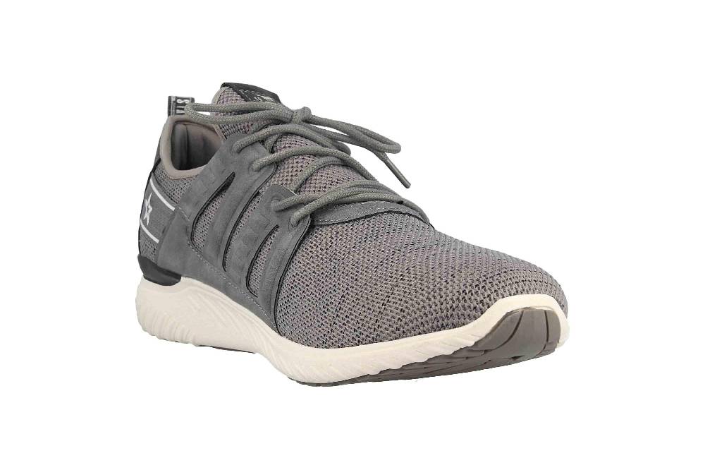 Mustang Shoes Halbschuhe In Übergrößen Grau 4132-304-2 Große Herrenschuhe