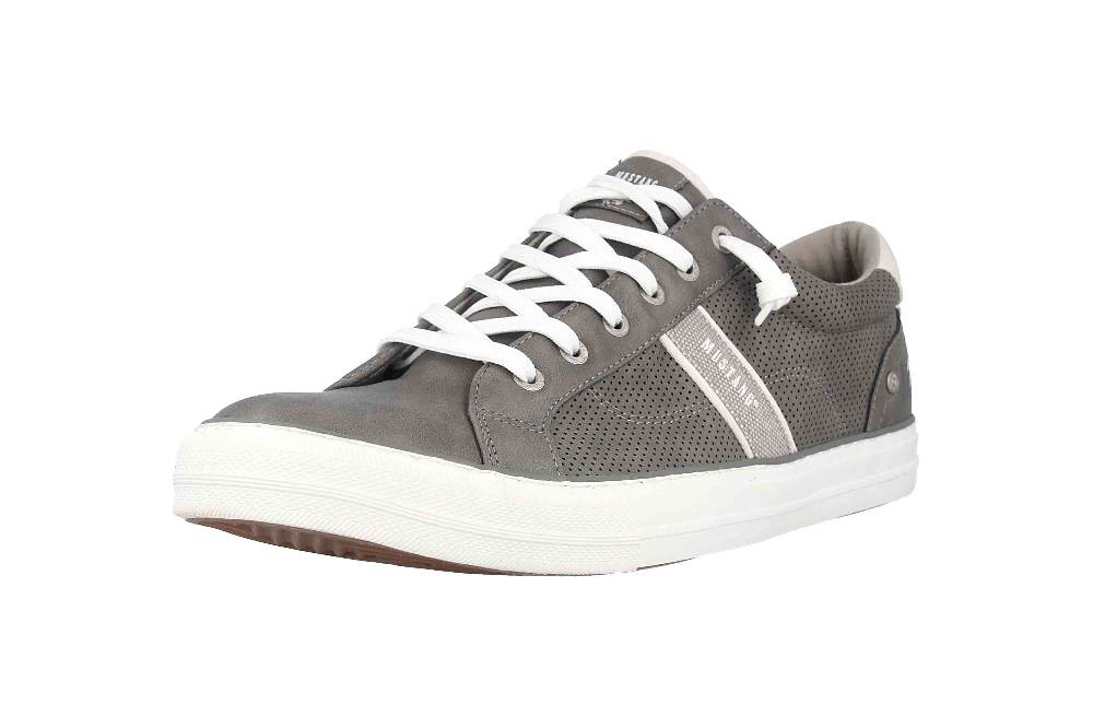 Mustang Shoes Halbschuhe In Übergrößen Grau 4180-308-2 Große Herrenschuhe