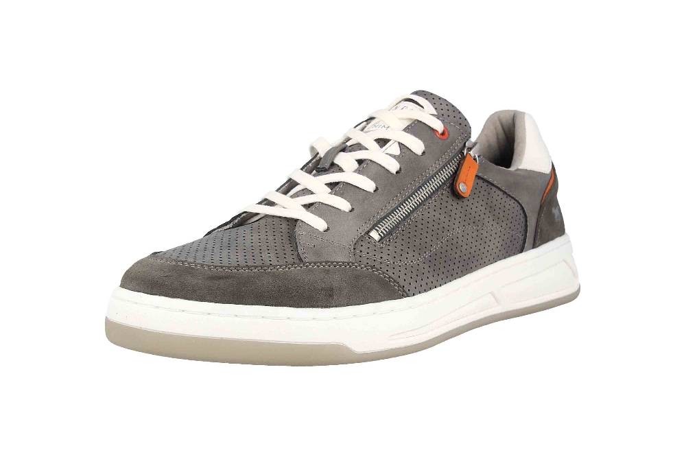 Mustang Shoes Halbschuhe In Übergrößen Grau 4187-303-2 Große Herrenschuhe
