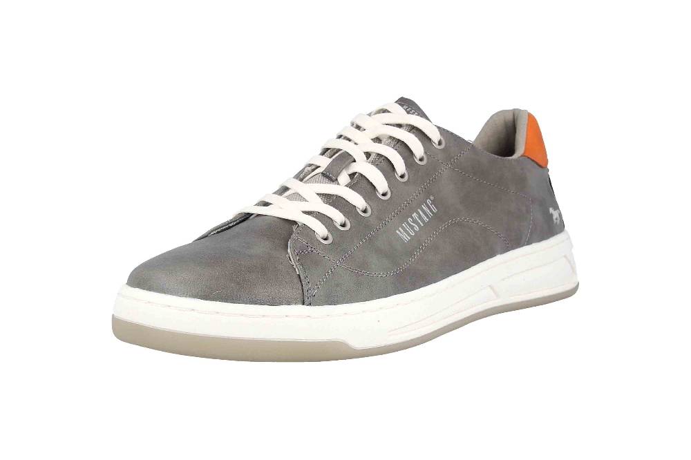 Mustang Shoes Halbschuhe In Übergrößen Grau 4187-302-2 Große Herrenschuhe