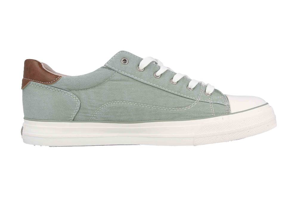 Mustang Shoes Halbschuhe In Übergrößen Grün 1272-307-750 Große Damenschuhe