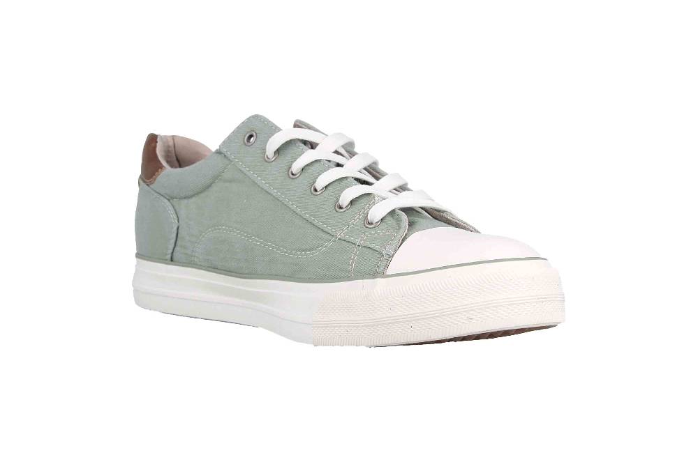 Mustang Shoes Halbschuhe In Übergrößen Grün 1272-307-750 Große Damenschuhe