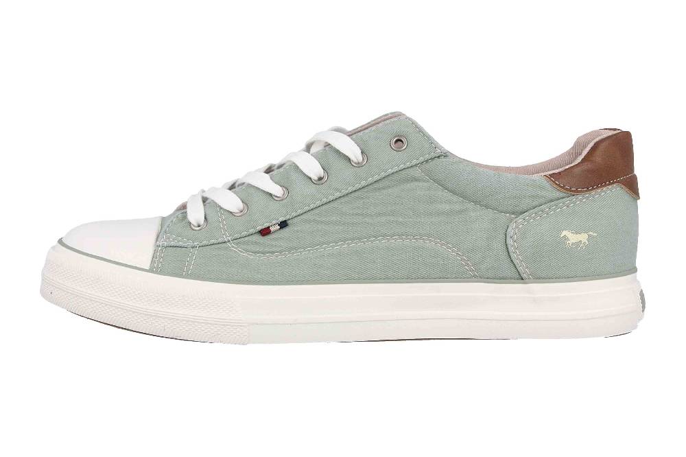 Mustang Shoes Halbschuhe in Übergrößen Grün 1272-307-750 große Damenschuhe