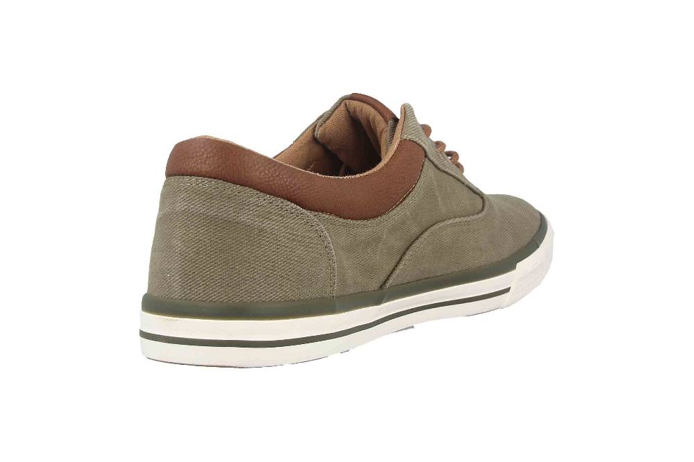 Mustang Shoes Halbschuhe In Übergrößen Grün 4072-315-777 Große Herrenschuhe