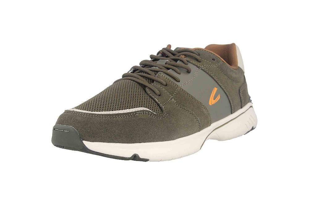 Mustang Shoes Halbschuhe In Übergrößen Grün 4180-308-77 Große Herrenschuhe