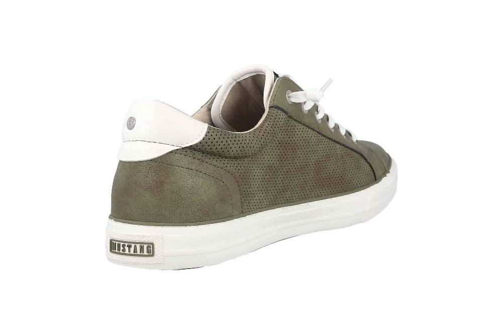 Mustang Shoes Halbschuhe In Übergrößen Grün 4180-308-77 Große Herrenschuhe