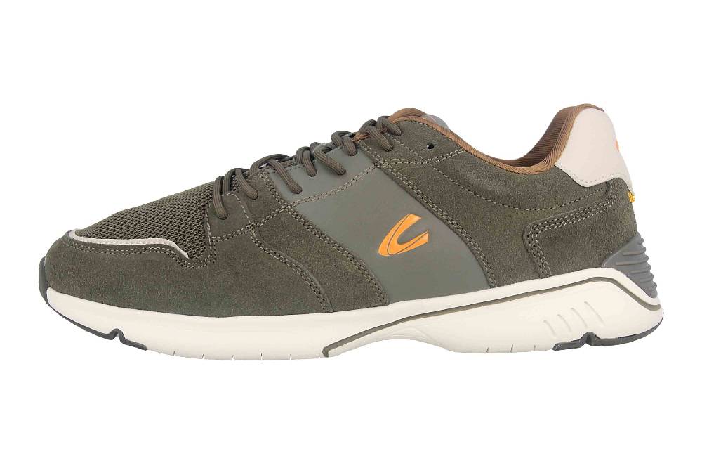 Mustang Shoes Halbschuhe in Übergrößen Grün 4180-308-77 große Herrenschuhe