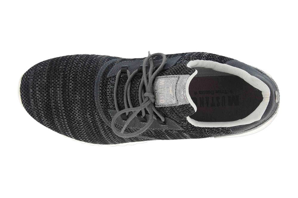 Mustang Shoes Halbschuhe In Übergrößen Schwarz 1315-301-9 Große Damenschuhe