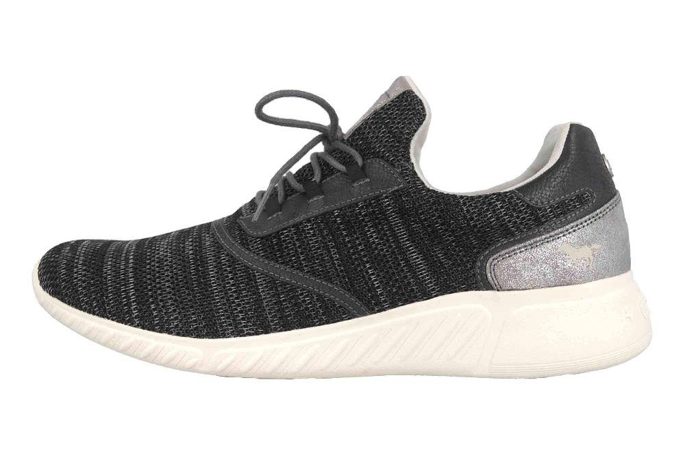 Mustang Shoes Halbschuhe in Übergrößen Schwarz 1315-301-9 große Damenschuhe